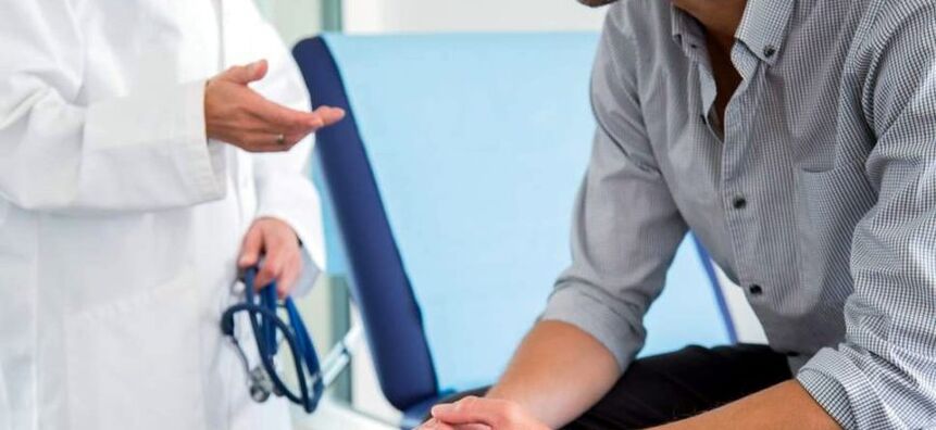 Diagnoza prostatitisa s strani specialista