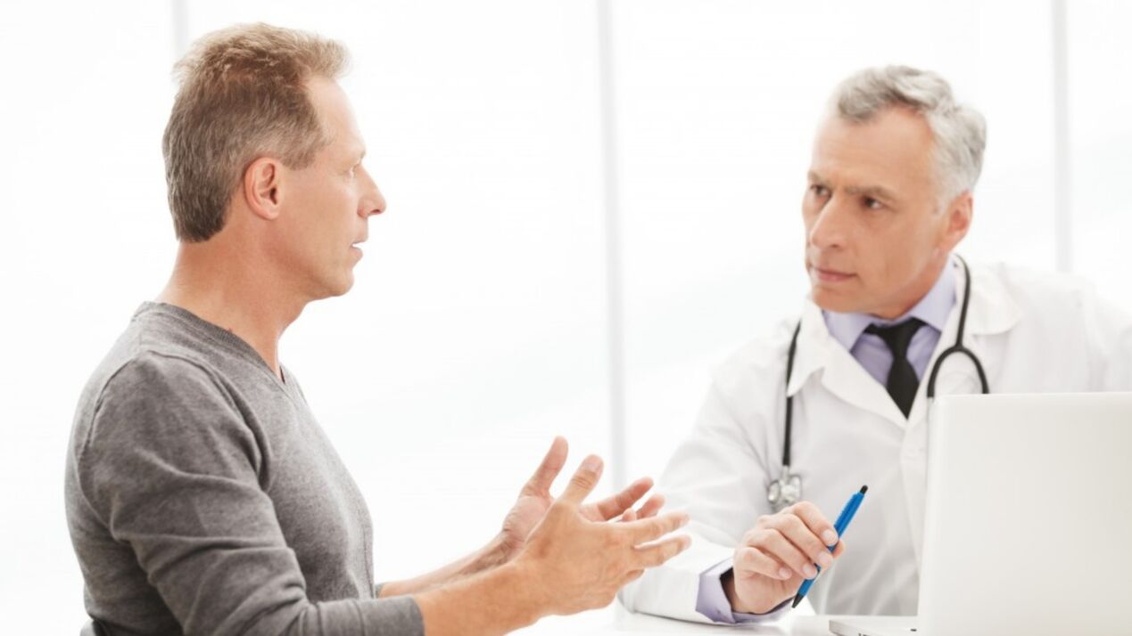 posvetovanje s specialistom za prostatitis
